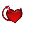 Heart+with+devil+horns+and+tail