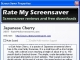 Japanese Cherry Screensaver