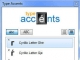 Type Accents