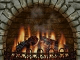 3D Realistic Fireplace Screen Saver