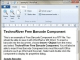 TechnoRiver Free Barcode Component