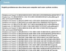 Dead entries' details
