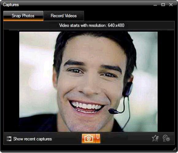 DELL Webcam Manager 1.0 : Webcam Central. Previous screenshot.
