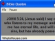 Bible Quotes