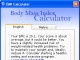 Body Mass Index Calculator