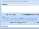 Convert Multiple PDF Files To Text Files Software